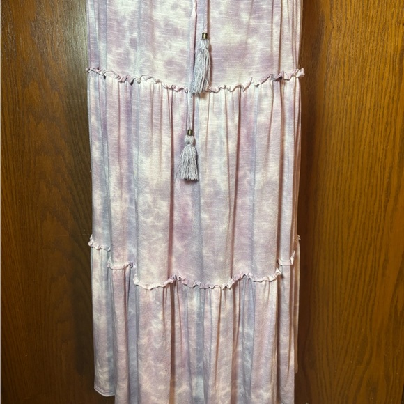 Knox Rose Pastel Tie-Dye Sleeveless Dress - medium - Picture 4 of 10
